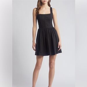 Nordstrom Black Mini Dress